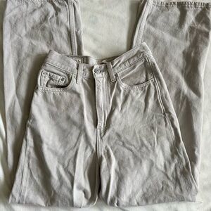 Levi’s grey/beige high loose jeans size 24